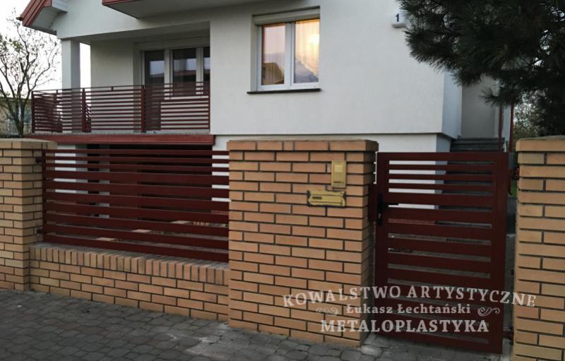 Ogrodzenia i balustrady nowoczesne