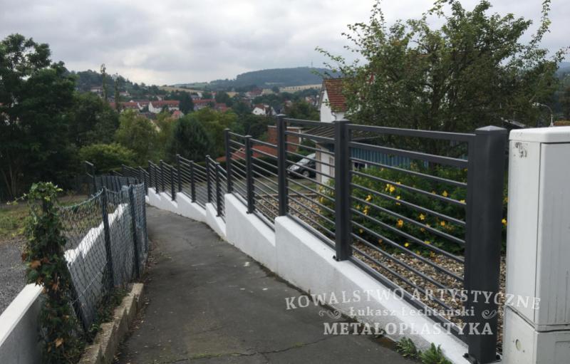 Ogrodzenia i balustrady nowoczesne