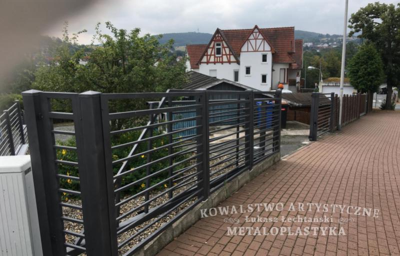 Ogrodzenia i balustrady nowoczesne